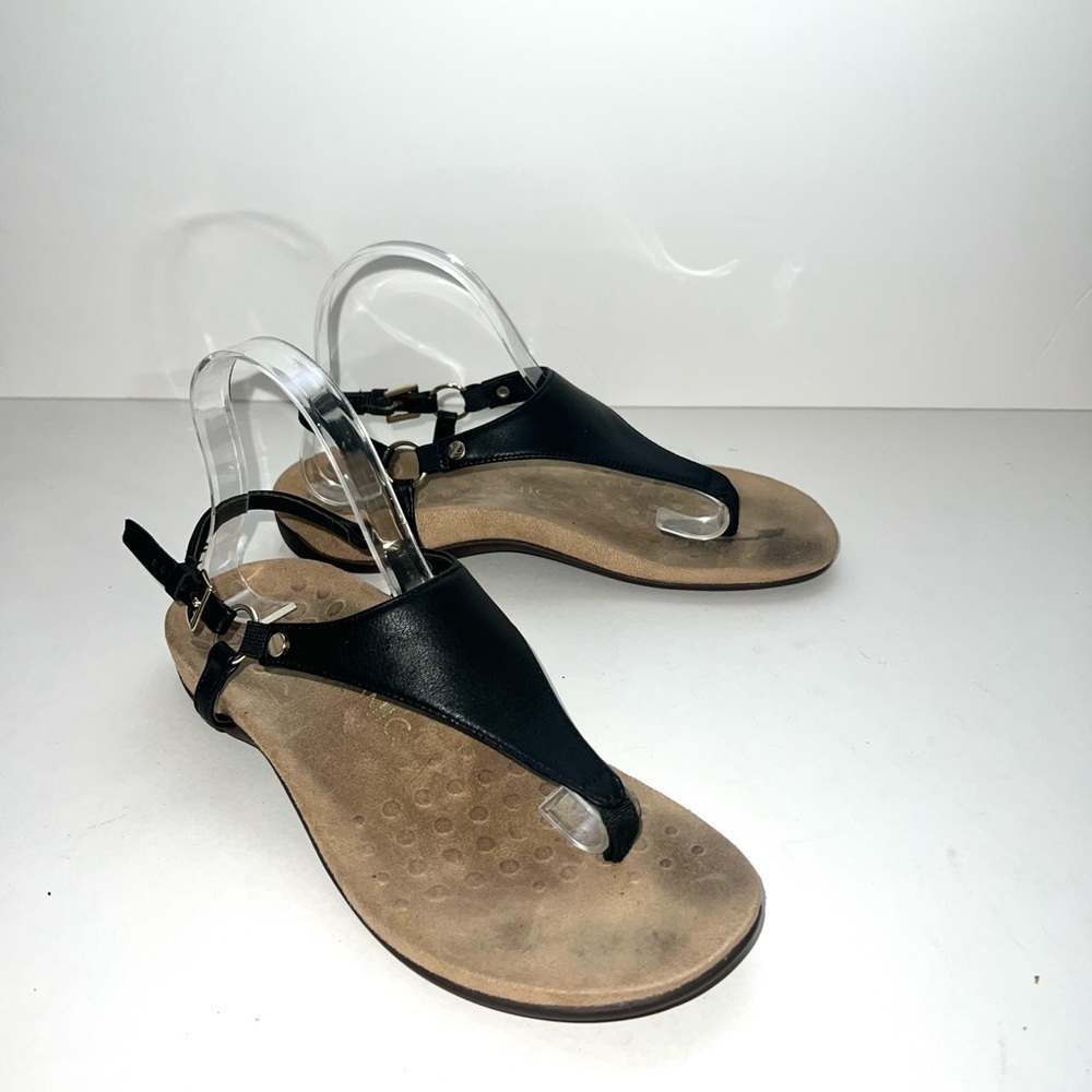 Vionic Rest Kirra Black Thong Sandals